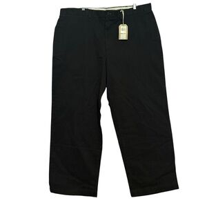 Chaps True American Chino Cotton Men’s Pants Black Size 42x30
